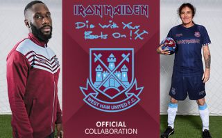 Maiden & West Ham launch new Die With Your Boots On Range